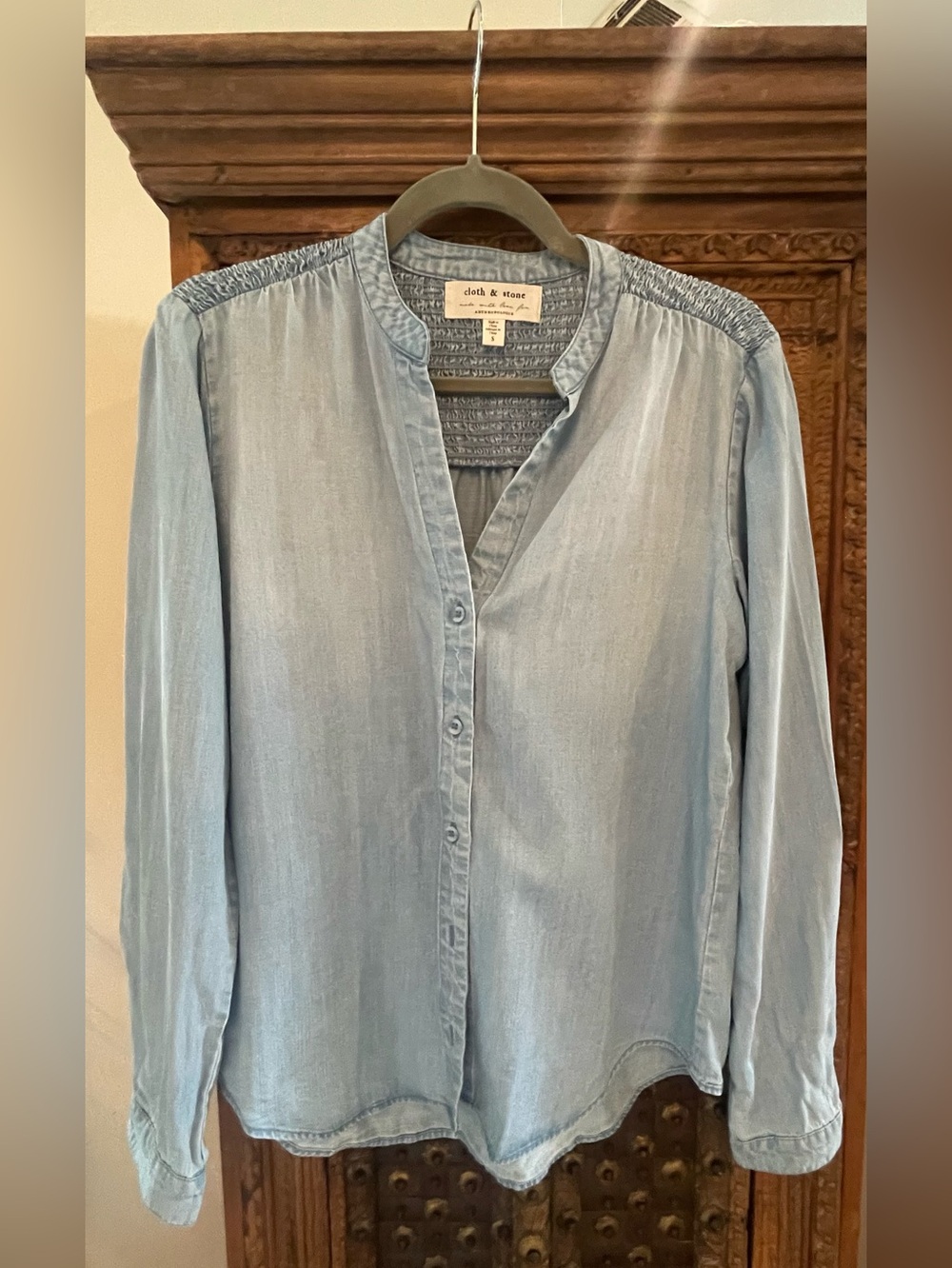 Anthropologie Cloth & Stone Button Up